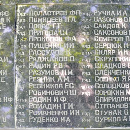 Братская могила в с. Малый Букрин Мироновского района
