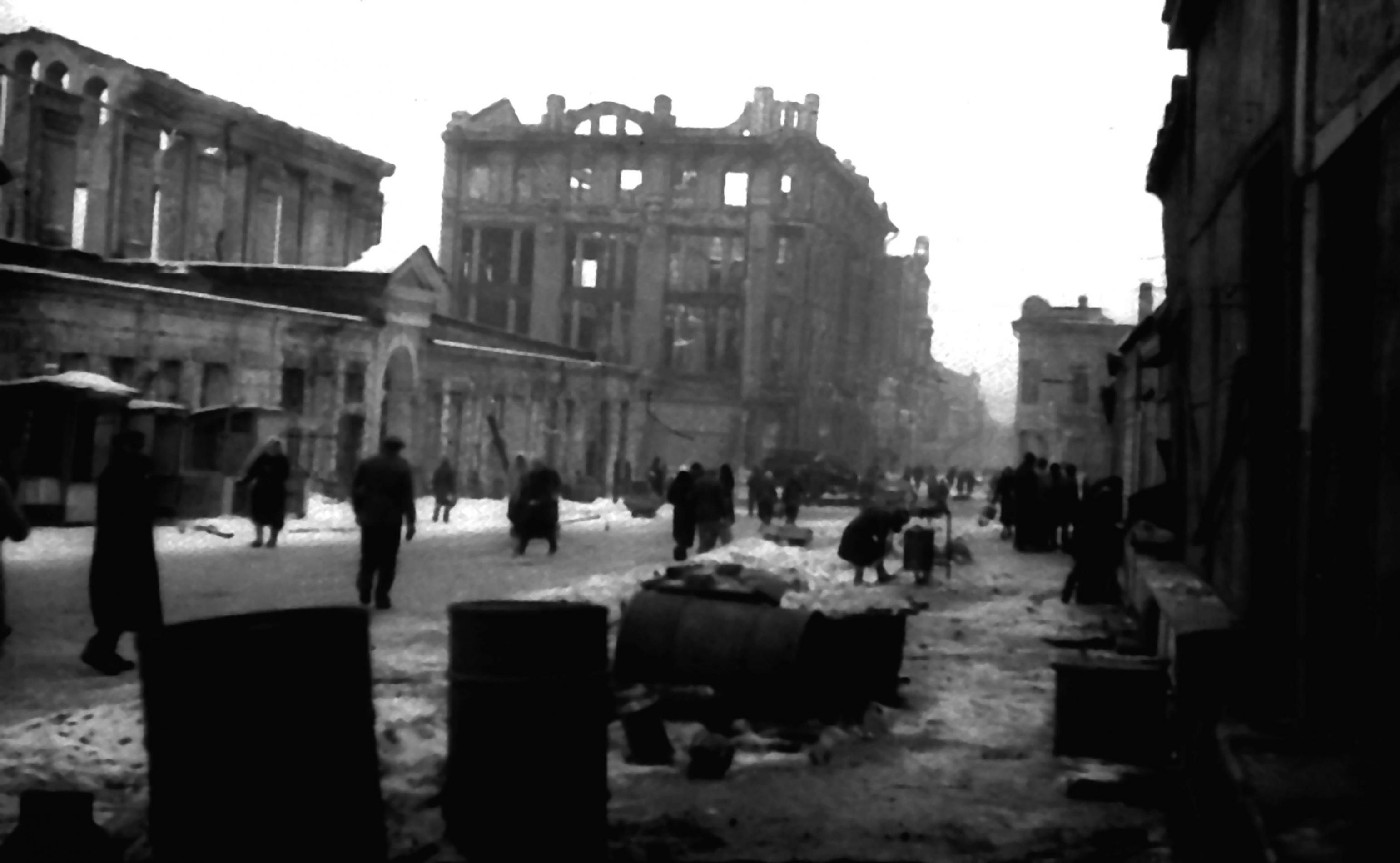 Освобожденный Ростов, 1943 год.