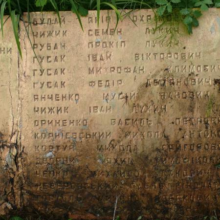 Памятник воинам-односельчанам в с. Ровы Вышгородского района