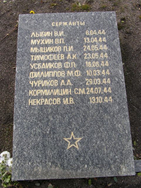 Воинское кладбище в парке им. 40-летия освобождения Днепропетровска