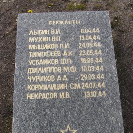 Воинское кладбище в парке им. 40-летия освобождения Днепропетровска
