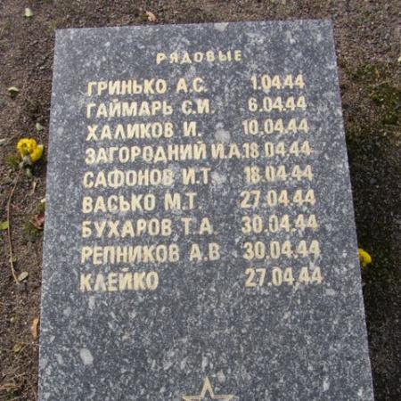 Воинское кладбище в парке им. 40-летия освобождения Днепропетровска