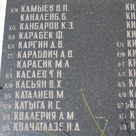 Братское кладбище защитников Севастополя 1941-1944 гг., ул. Пожарова, городское кладбище