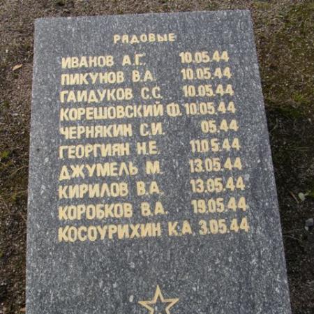 Воинское кладбище в парке им. 40-летия освобождения Днепропетровска