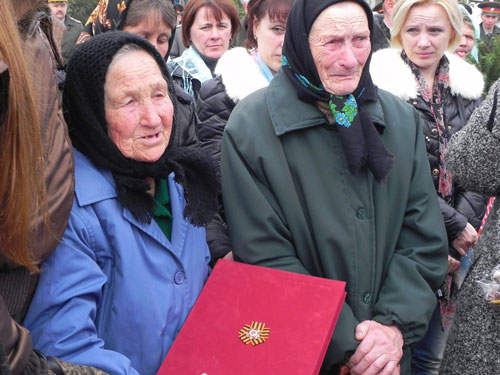 Захоронение красноармейца Петра Бузона
