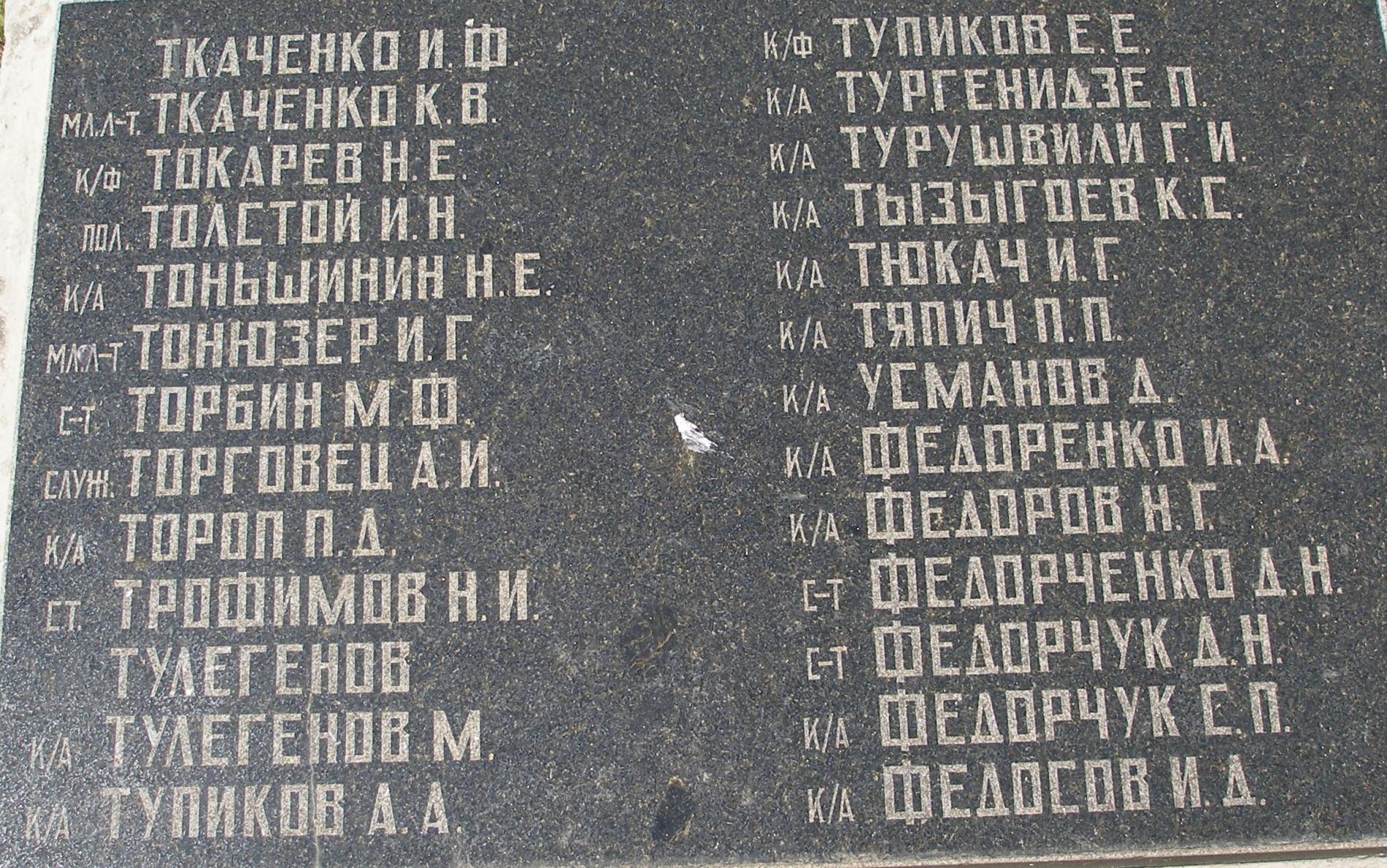 Братское кладбище защитников Севастополя 1941-1944 гг., ул. Пожарова, городское кладбище
