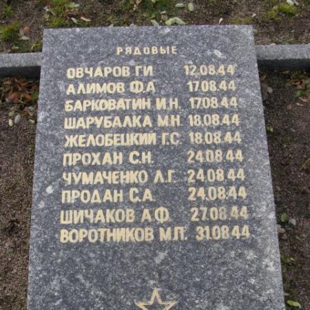 Воинское кладбище в парке им. 40-летия освобождения Днепропетровска