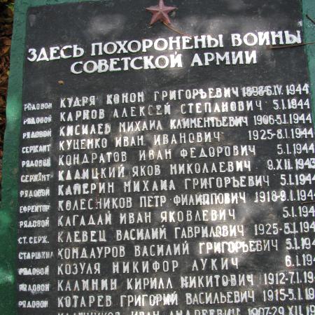 Братская могила в с. Субботцы Знаменского района