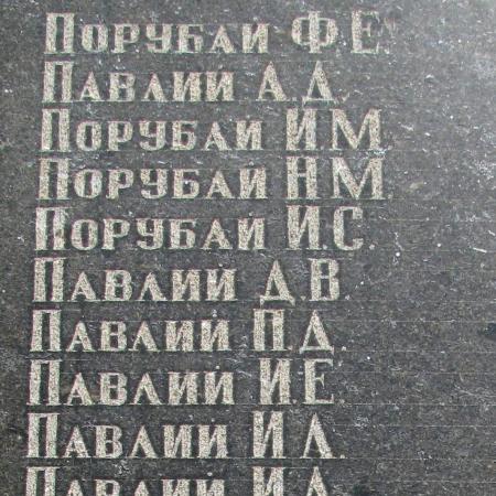 Братская могила Воинов ВОВ с. Старомихайловка Марьинского района Донецкой области