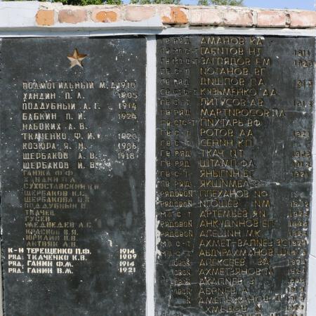 Братская могила в с. Дмитровка Шахтерского района