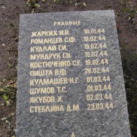 Воинское кладбище в парке им. 40-летия освобождения Днепропетровска