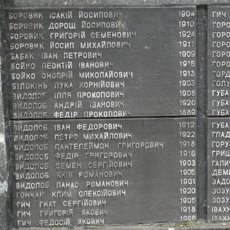 Памятник воинам-односельчанам, с. Девички Переяслав-Хмельницкого района Киевской обл.