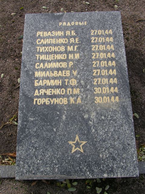Воинское кладбище в парке им. 40-летия освобождения Днепропетровска