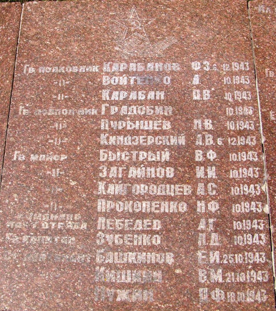 Братская могила в г. Пятихатки Днепропетровской обл.