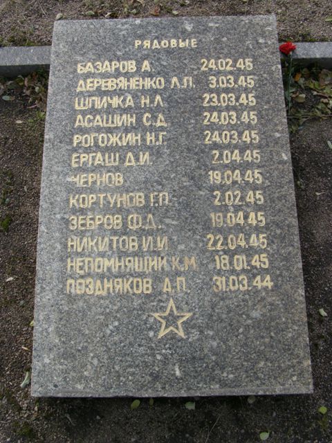 Воинское кладбище в парке им. 40-летия освобождения Днепропетровска
