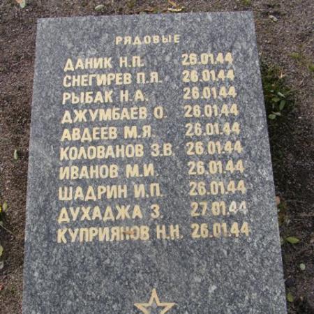 Воинское кладбище в парке им. 40-летия освобождения Днепропетровска