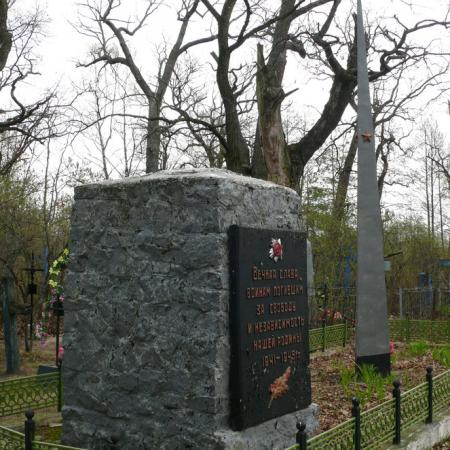 Братская могила в с. Ладыжичи Чернобыльского района