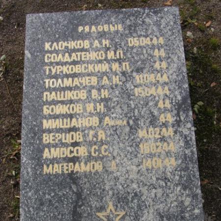 Воинское кладбище в парке им. 40-летия освобождения Днепропетровска