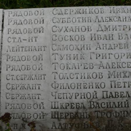 Братская могила в с. Девички Переяслав-Хмельницкого района 