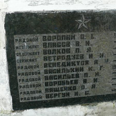 Братская могила в селе Сычовка Вышгородского района