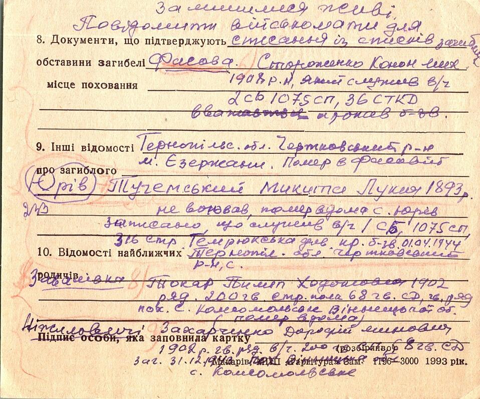 Мемориальный комплекс в парке г. Богуслав Богуславского района