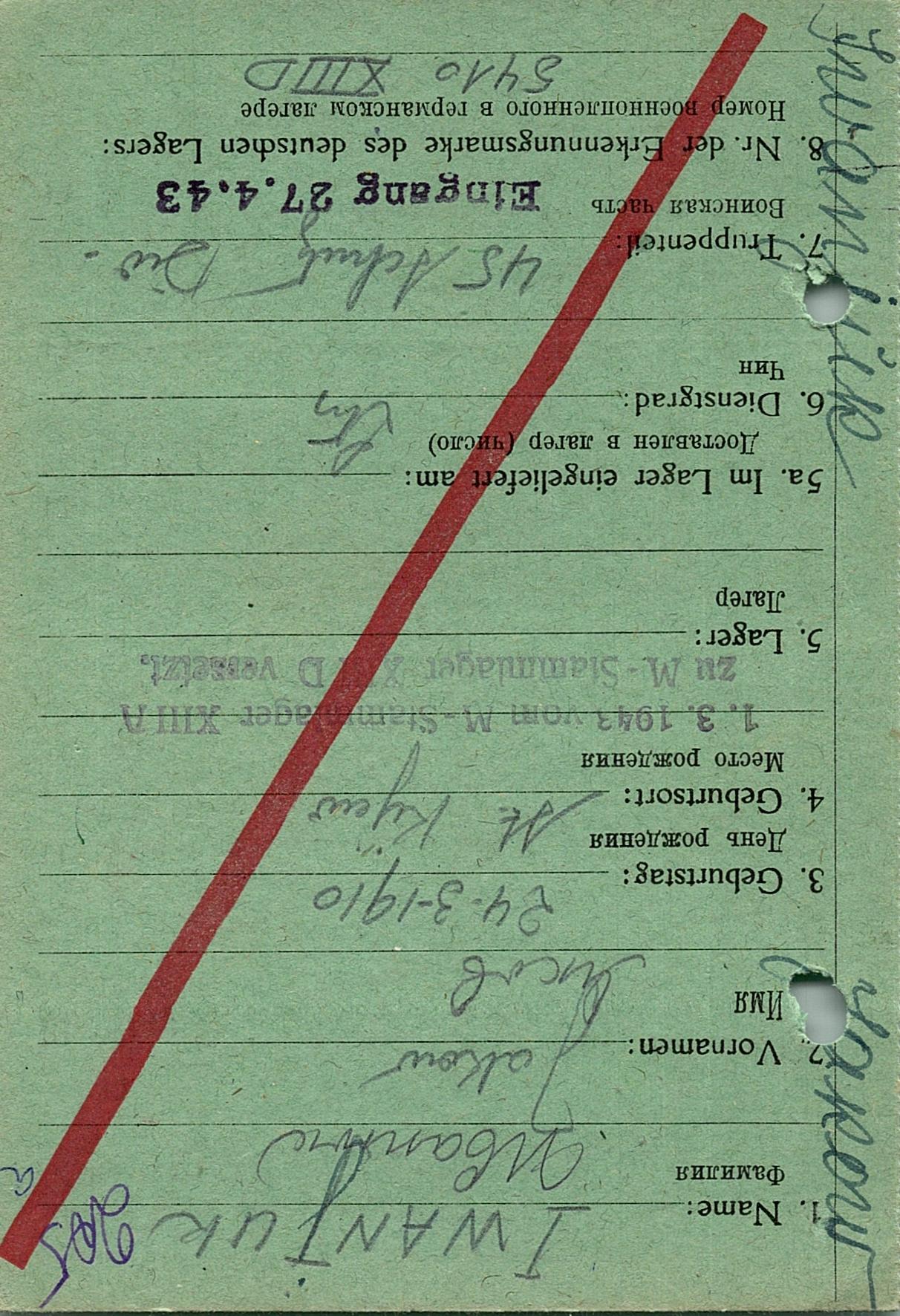 Иванюк Яков Тимофеевич