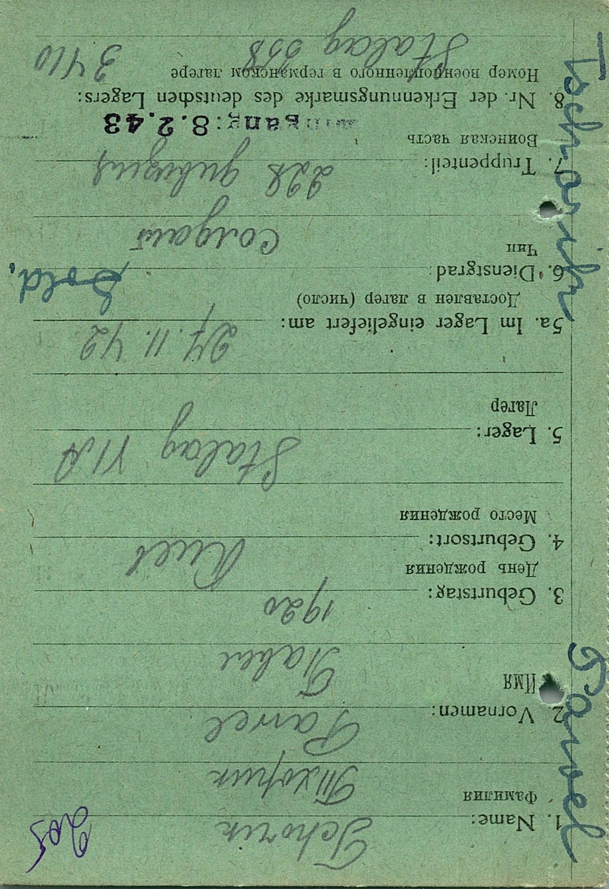 Тхорик Павел Сергеевич