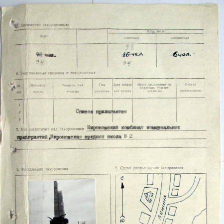 Братская могила в г. Мироновка Киевской обл. 