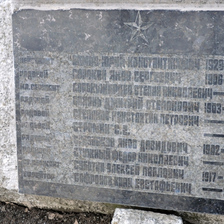 Братская могила в с. Новые Петровцы Вышгородского района