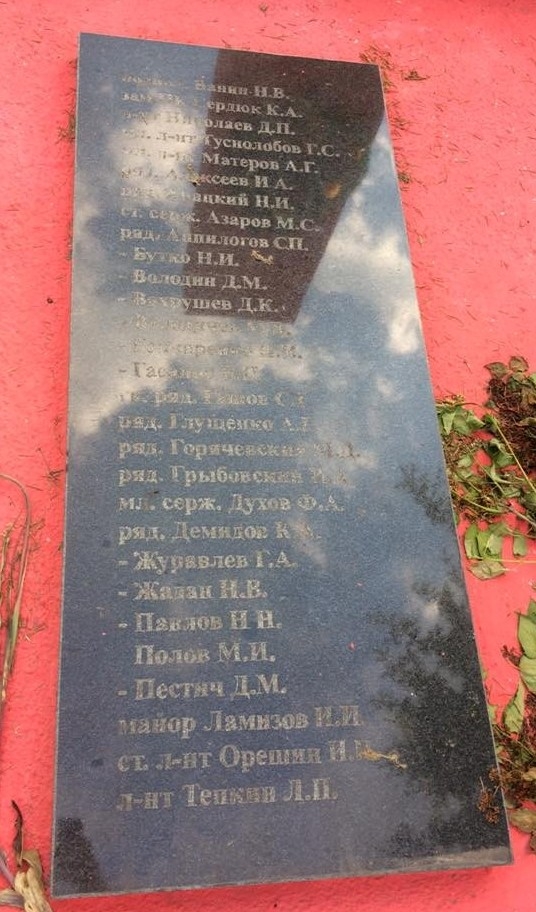 Братская могила в с. Криницы Александровского района