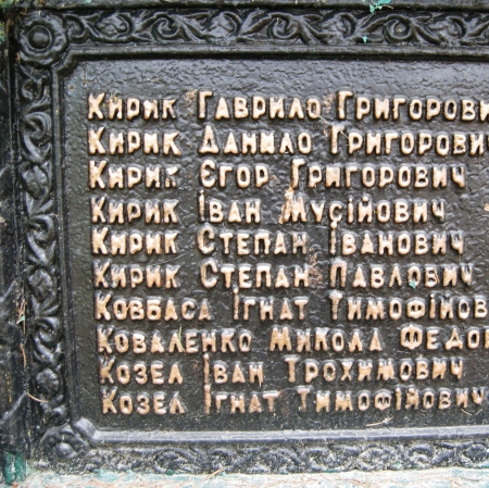 Памятник односельчанам в с. Тулиголово Кролевецкого района
