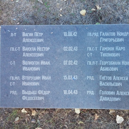 Братская могила в г. Северодонецк