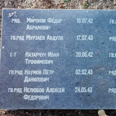 Братская могила в г. Северодонецк
