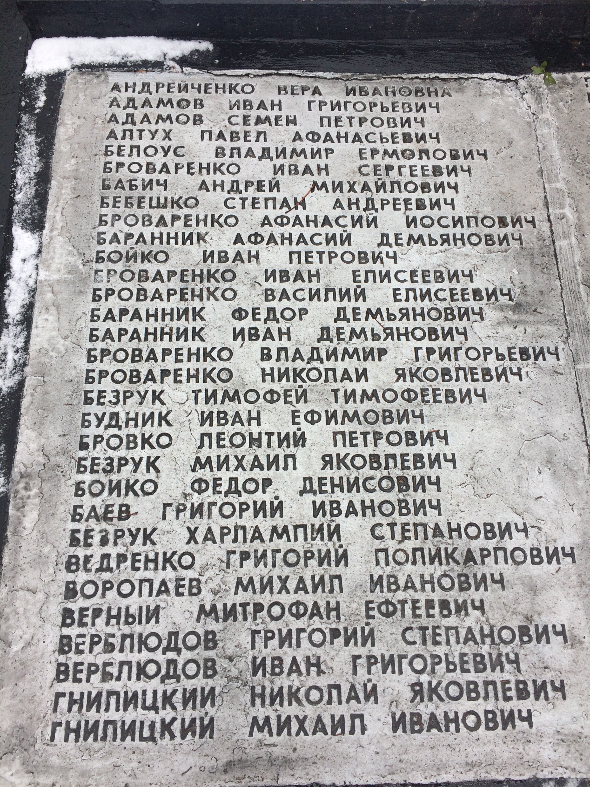 Братская могила в с. Криворожье Добропольского района