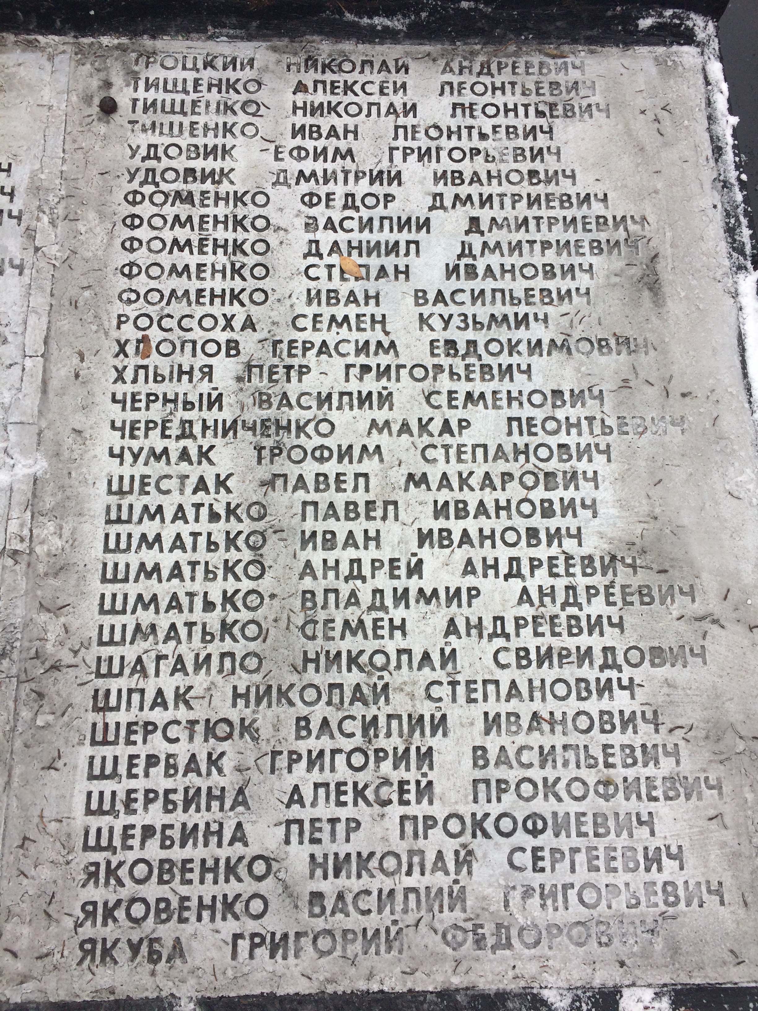 Братская могила в с. Криворожье Добропольского района