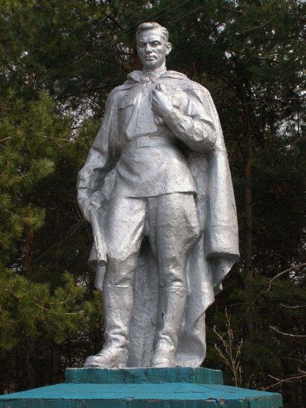 Захоронение в с. Горица Менского района