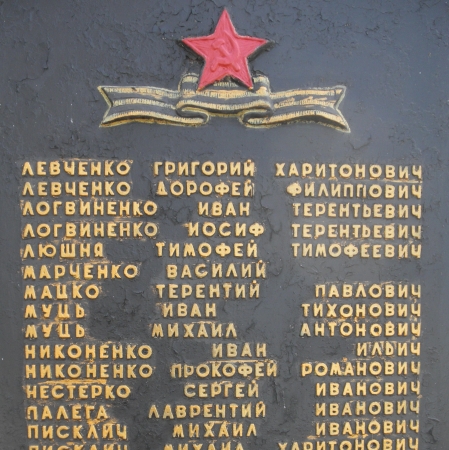 Памятник односельчанам в с. Новояковлевка Ореховского района