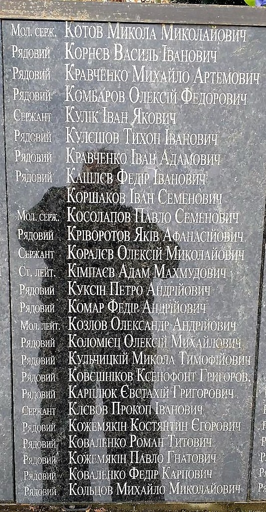 Братская могила в с. Облапы Ковельского района 