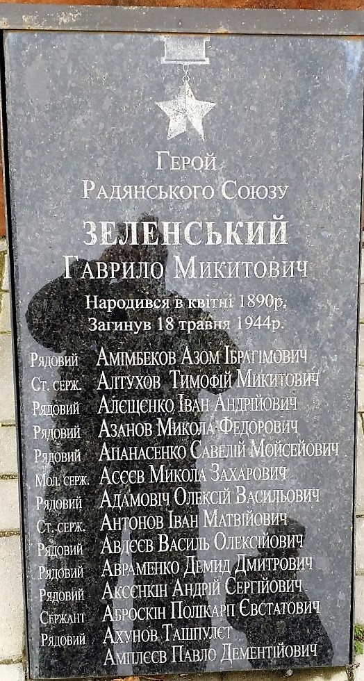 Братская могила в с. Облапы Ковельского района 