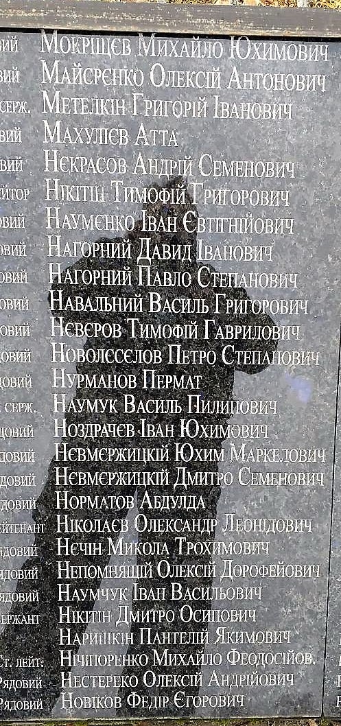 Братская могила в с. Облапы Ковельского района 