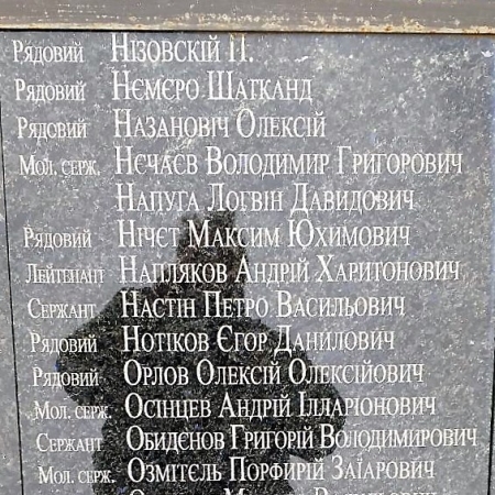 Братская могила в с. Облапы Ковельского района 