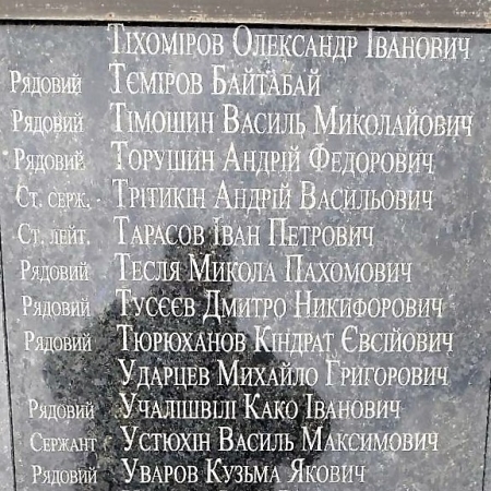 Братская могила в с. Облапы Ковельского района 