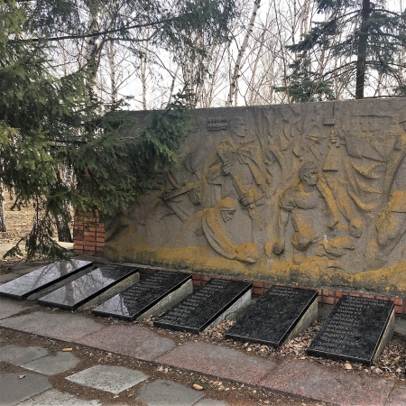 Братская могила в с. Новотроицкое Добропольского района
