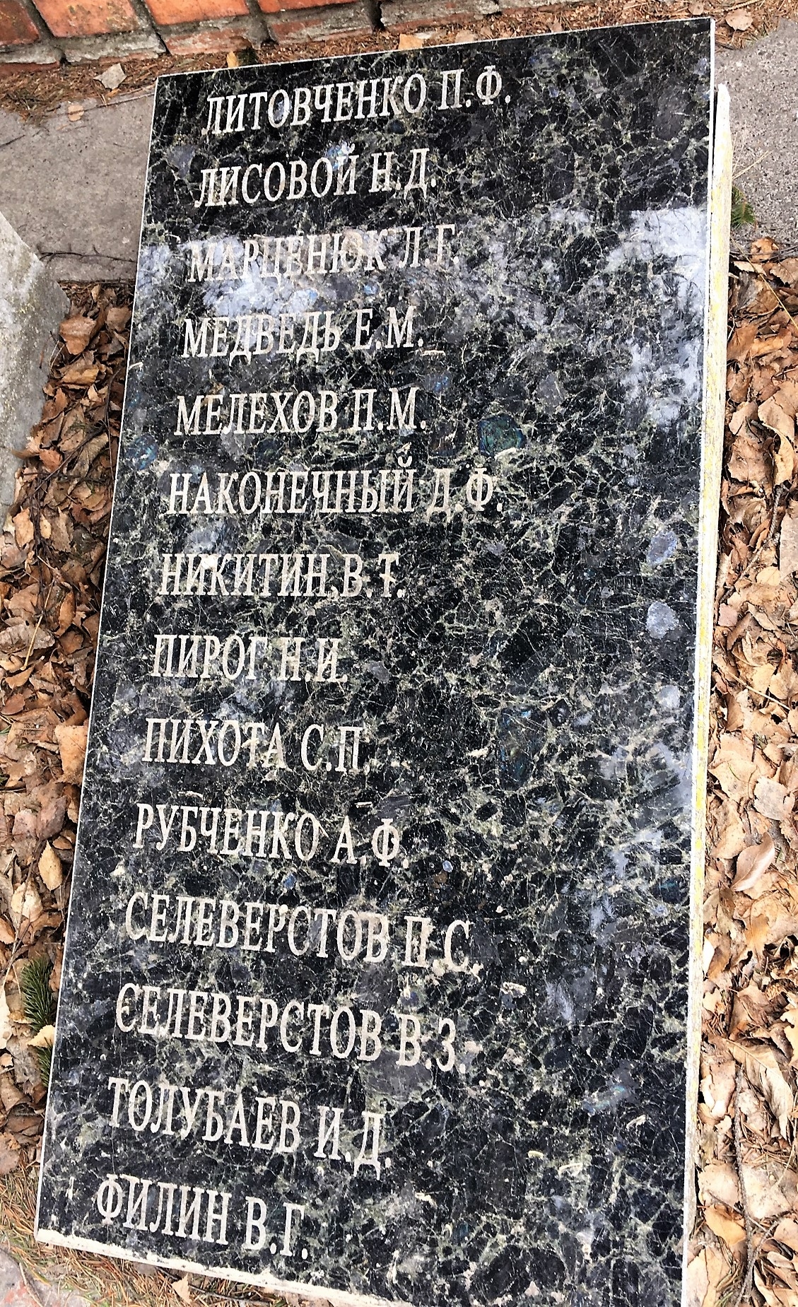 Братская могила в с. Новотроицкое Добропольского района