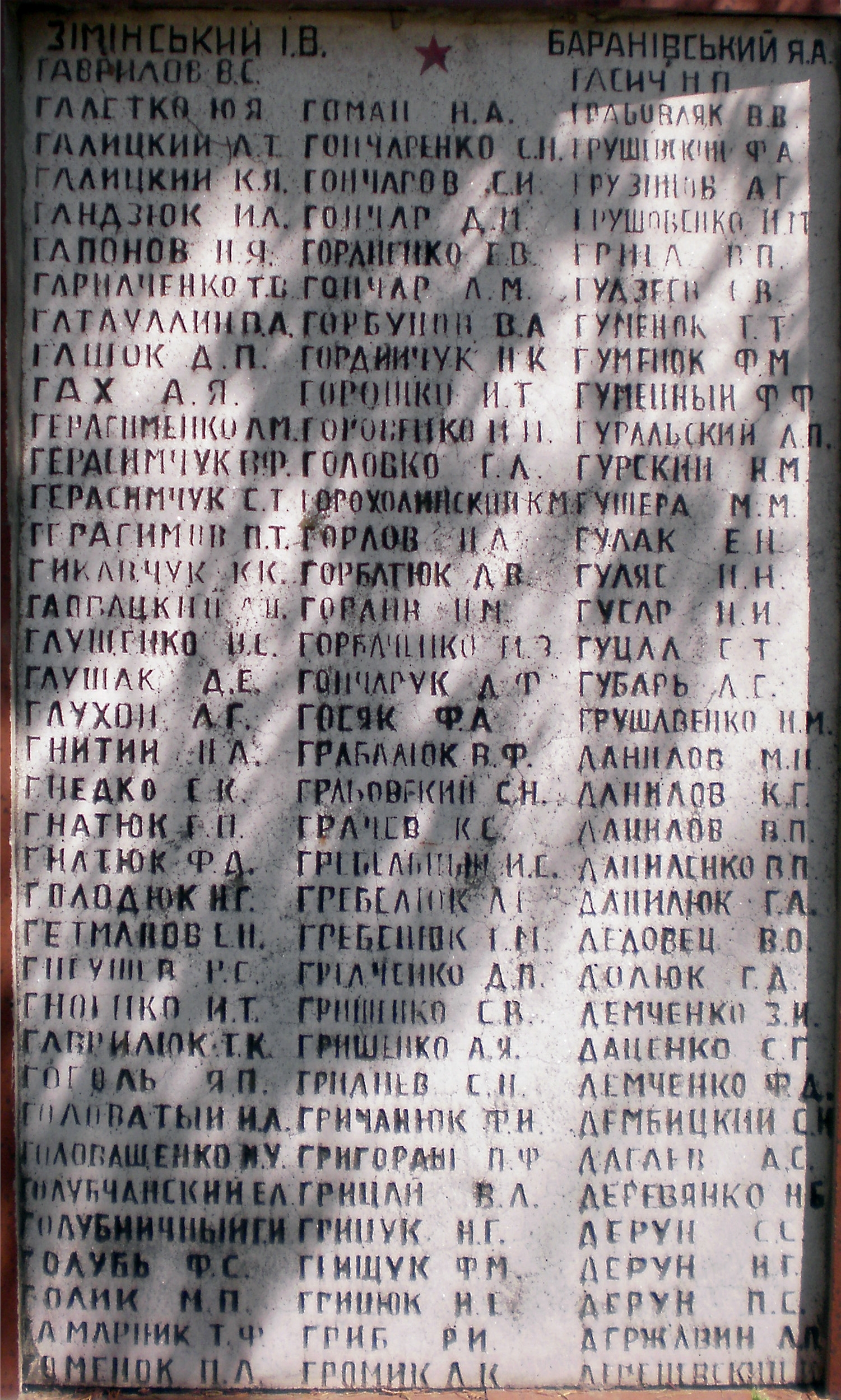 Братская могила в с. Коршев Коломыйского района