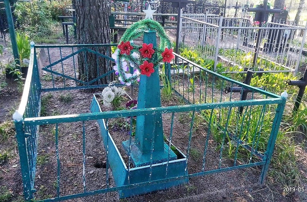 Одиночное захоронение в с. Жмиевка Иванковского района Киевской обл.