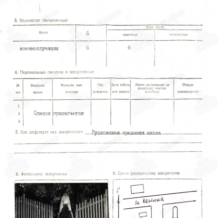 Братская могила в с. Рудка Черниговского района