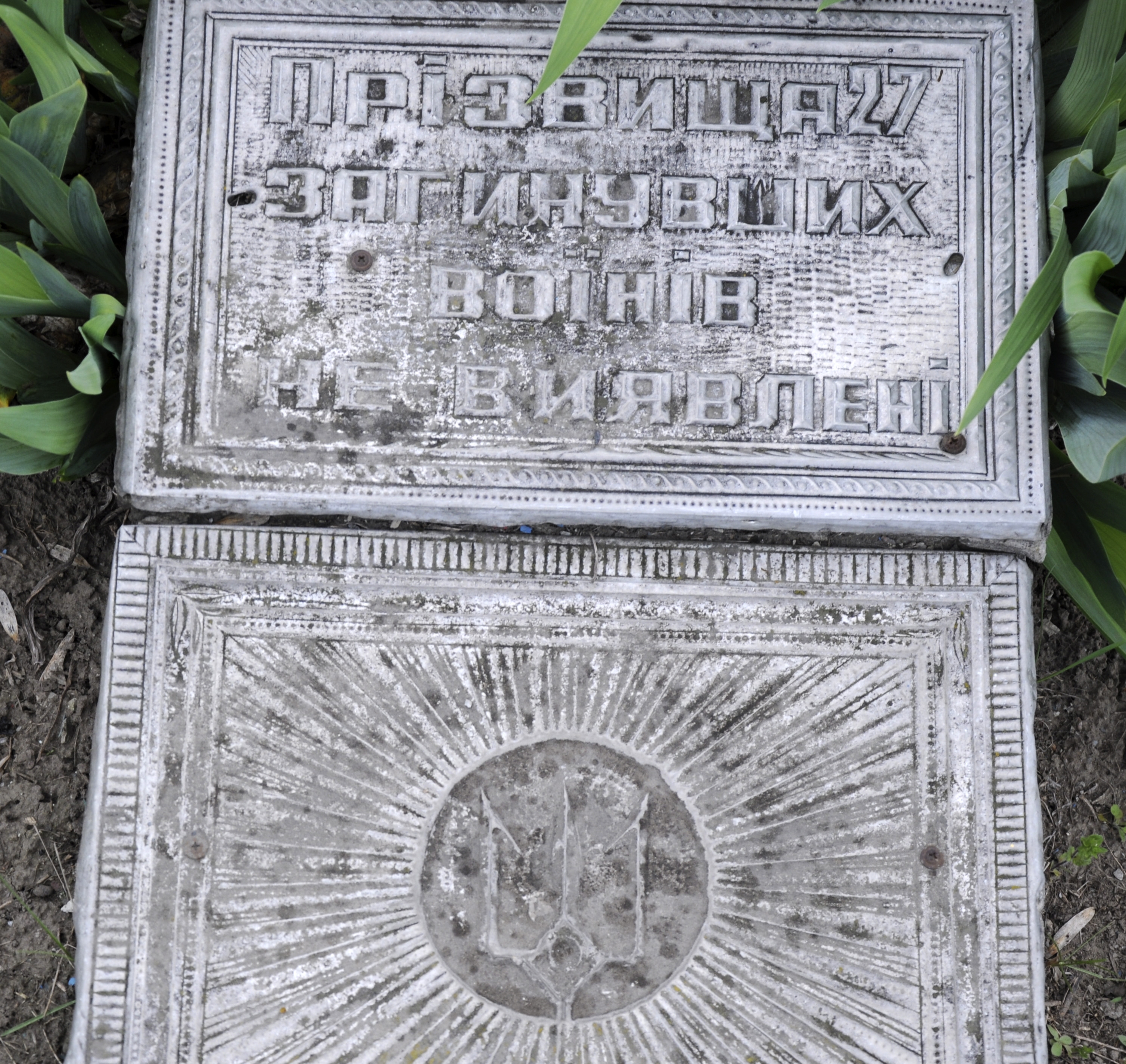 Братская могила в центре с. Орловец Городищенского района