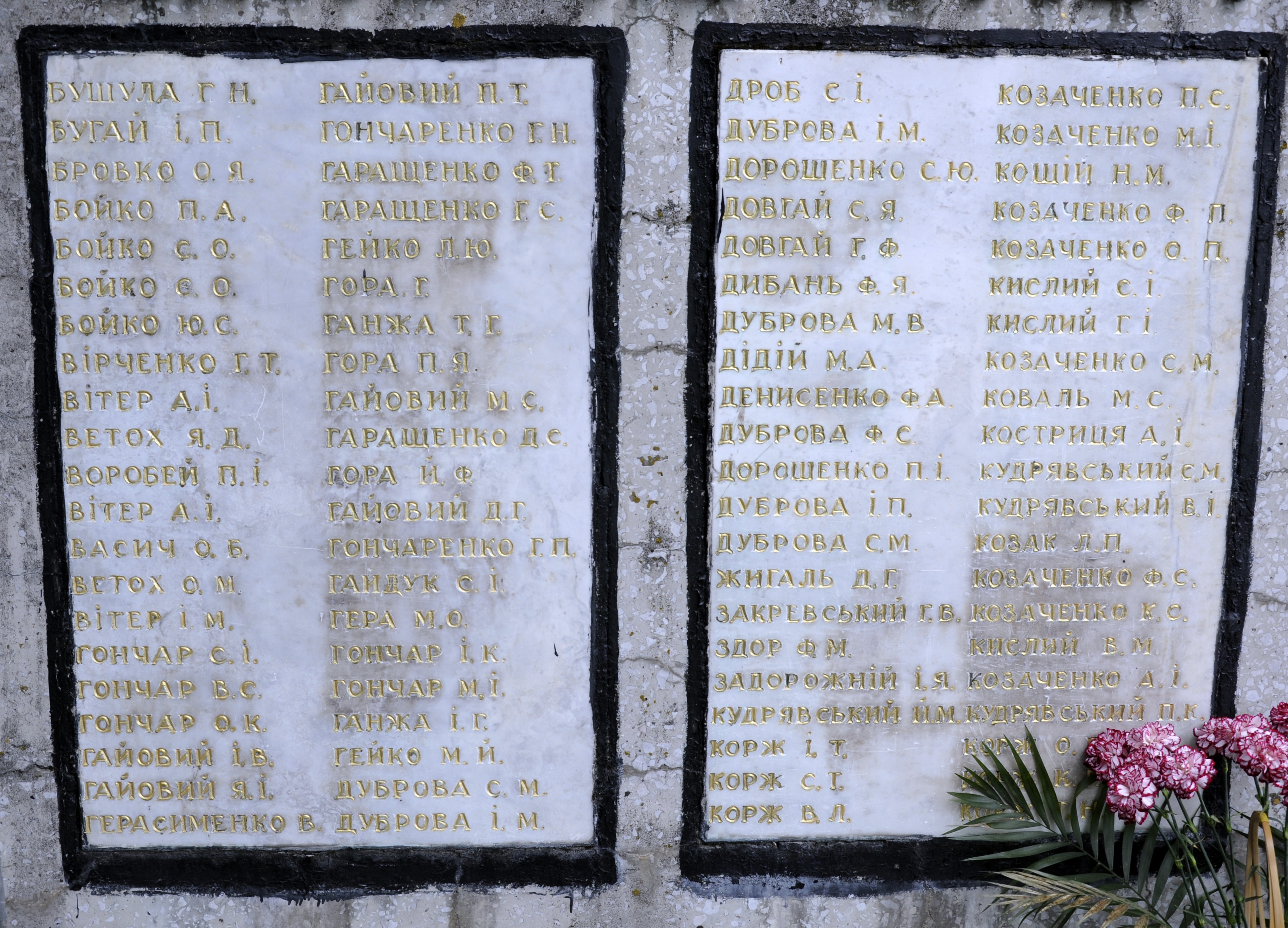 Братская могила в с. Старая Оржица Згуровского района