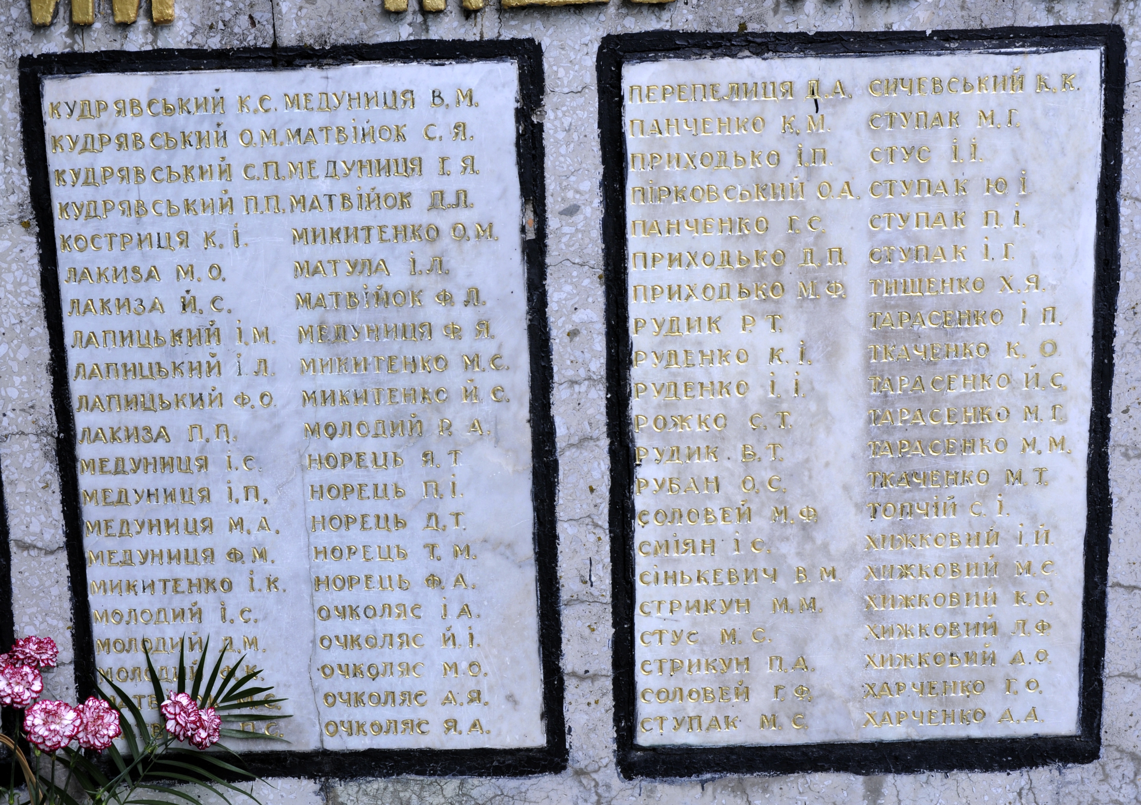 Братская могила в с. Старая Оржица Згуровского района